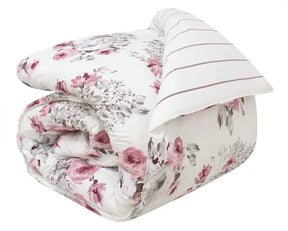 Kit Clássicos com 5 Peças - Edredom + Jogo de Cama Casal – Marsala