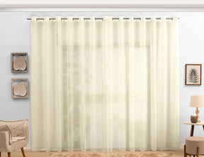 Cortina de Voil Liso para janela quarto e sala