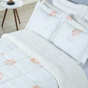 Kit Coberdrom Top Line Dupla Face Fleece / Sherpa – 5 Peças